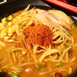 麺酒房 龍安 - 七味投下～♪