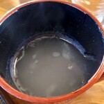 そば工房「源助さん」 - 蕎麦湯の濃さ