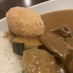 K's curry - カニクリームコロッケおすすめ！