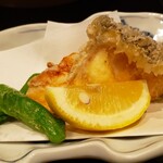 活魚・鍋料理 風車 - 天ぷら