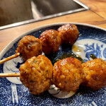 炭火焼鳥 きち蔵 - ツクネ