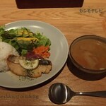 Minoru Dainingu - 瀬戸内産サワラのバターステーキ（スイーツセット）