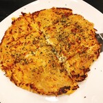 Hiroshima Fuu Okonomiyaki Teppanyaki En - ノーマルチーズ焼き