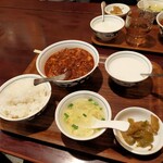 陳麻婆豆腐 - ランチセット
