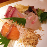 CHINA BISTRO imose - 刺身5種盛り合わせ(ハーフ)