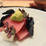 まき村 - お造り３：佐渡の本マグロ