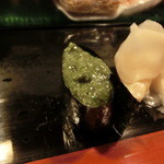 宝寿司分店 - ワラビたたきの握り