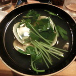 宝寿司分店 - ハマグリのお吸い物