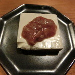 宝寿司分店 - クリームチーズ酒盗載せ、ワインに合う(´▽｀)