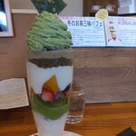 クリクリ - 冬のお茶三昧パフェ¥1100(~2023.1.22)