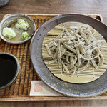 Soba Gura Tanigawa - もりそば 太打ち(手臼挽粗麺) 1000円