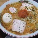 らぁ麺 おかむら - 見た目は龍上海より好いかも。