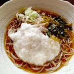 Soba Chaya Tsukechiten - 葉わさびそば（冷）900円