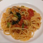 DAL BOSCINO - 三重あさりのトマトソーススパゲティ