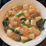麗華 - 海老と豆腐のうま煮