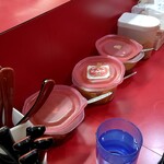 家系ラーメン とらきち家 - 卓上味変調味料2