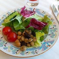 パノラミックレストラン ル・ノルマンディ - サラダもフレッシュで美味しかった～