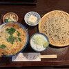 寿々喜 - 料理写真:セットメニュー「カツ丼」と「もり」