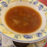 ベッロカンパーニャ - セットのスープ