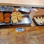 ヨコクラうどん - 天ぷらコーナー