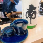 天ぷら はせ川 - 締めの特別純米酒