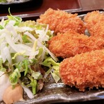 産直鮮魚と日本酒 Uo魚 - カキフライ　アップ