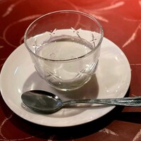 莉苑 - デザートはタピオカミルクでした。これも時々変わる感じです。杏仁豆腐とか、マンゴープリンとか。