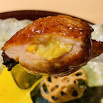 おみ乃 - ・手羽先（安納芋栗とむかご）ズームアップ