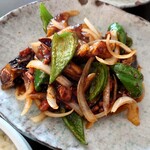 中国名菜 露天 - 豚肉とナスの中国醤油炒め