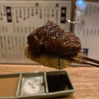串揚げキッチン だん 十三店 - 黒毛和牛ステーキ風