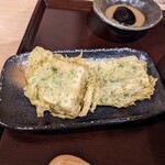 ぶつをのうどん - 高野豆腐天