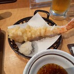 久兵衛屋 - 特大海老天単品