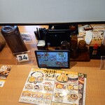 久兵衛屋 - 卓上