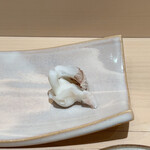 銀座 鮨 奈可久 - 墨烏賊の下足。歯触りを楽しみます♪