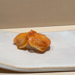 銀座 鮨 奈可久 - 赤貝。赤貝好きには嬉しい♡