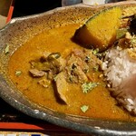 旧ヤム邸 - チキンレバーマサラ