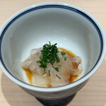 銀座 鮨 奈可久 - のれそれ。旬の走りですね〜✧︎トゥルンといただきました