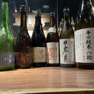 Carefully selected items that go well with yakitori! Sake where you can enjoy seasonal flavors