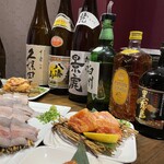 炭火焼き うなや - 日本酒なども豊富♪