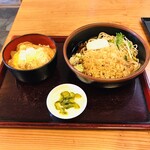 Ichiriki - たぬき蕎麦と小さいかつ丼