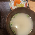 Momofuku - 2023.01 濃厚な見た目の鳥スープ。意外とあっさり。美味しいスープです♡