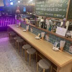 ヤキガキヤ 牡蠣とスシ - カウンター席