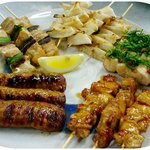 居酒屋イズマサゴ - 焼き鳥の盛り合わせ