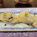 魚重楼 - 蛤のにぎり