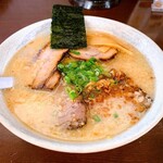 らーめん 謙正 - こってり塩ラーメン チャーシュー