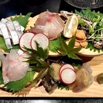 鮨造り 欲望割烹 むっく KACSH - 刺身盛り