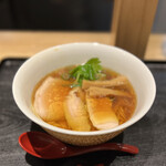 超純水採麺 天国屋 - ・鶏系醤油　950円