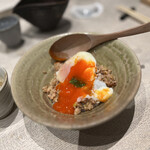 鳥さき - そぼろ丼②