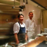 キャトルラパン　神戸三宮 - 青木シェフと宮原シェフ☆先輩・後輩のきずなは深いのだ。。。