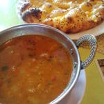 シルジャナ - ガーリックナン　うめー